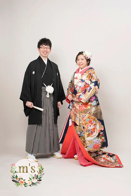 冬の松本城で