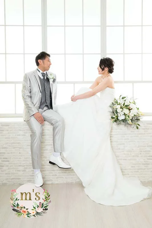 スタジオでの和装・洋装撮影