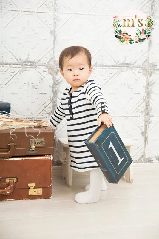 １歳の女の子バースデーフォト