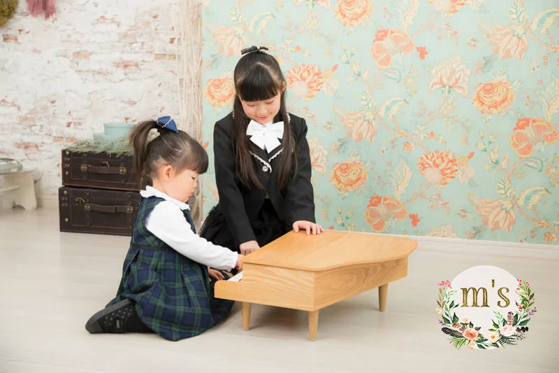 スタジオでの卒園・入学写真