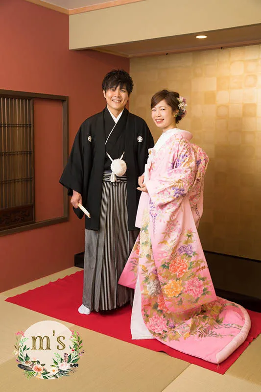 12月、松本城での前撮り