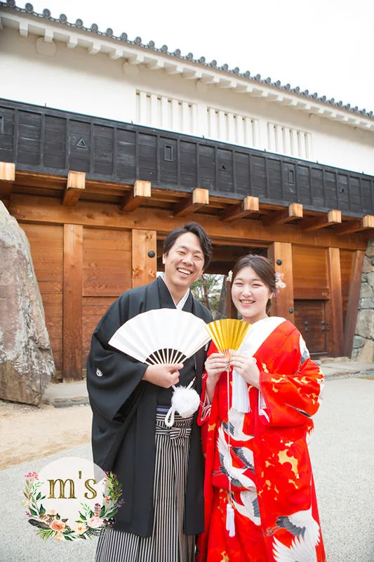 アルプス公園の桜＆松本城