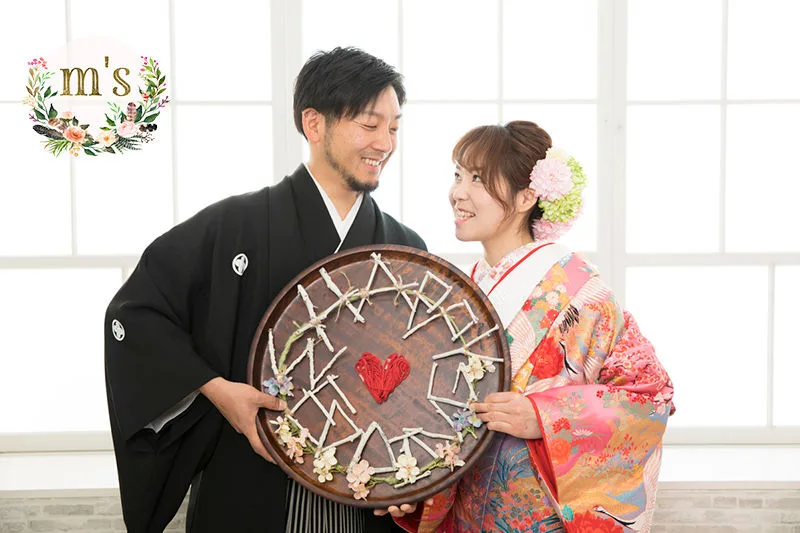 松本城とスタジオにて前撮り
