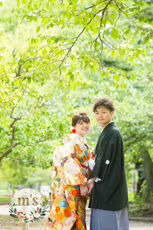 7月中旬、松本城とスタジオでの前撮り