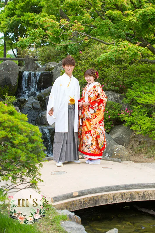 松本城＆あがたの森にて和装