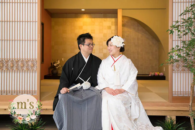 松本城での和装前撮り