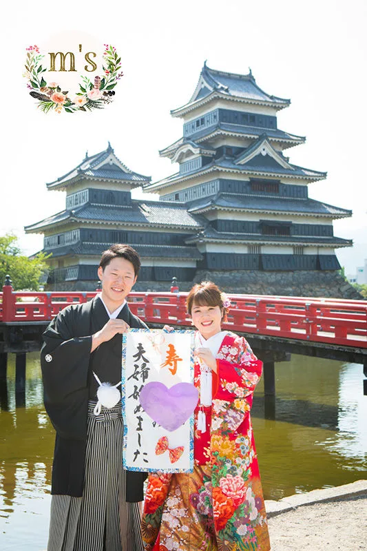 ５月の松本城での前撮り