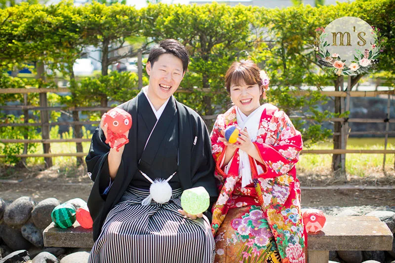 ５月の松本城での前撮り