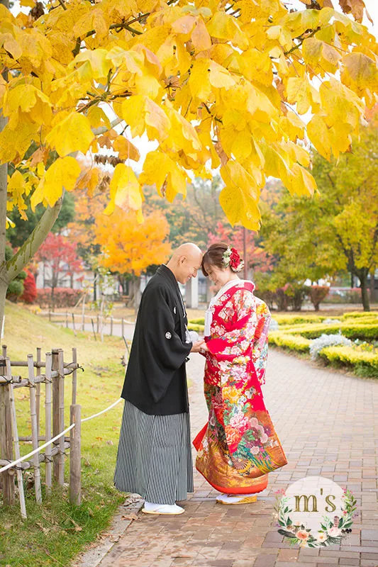 紅葉のあがたの森
