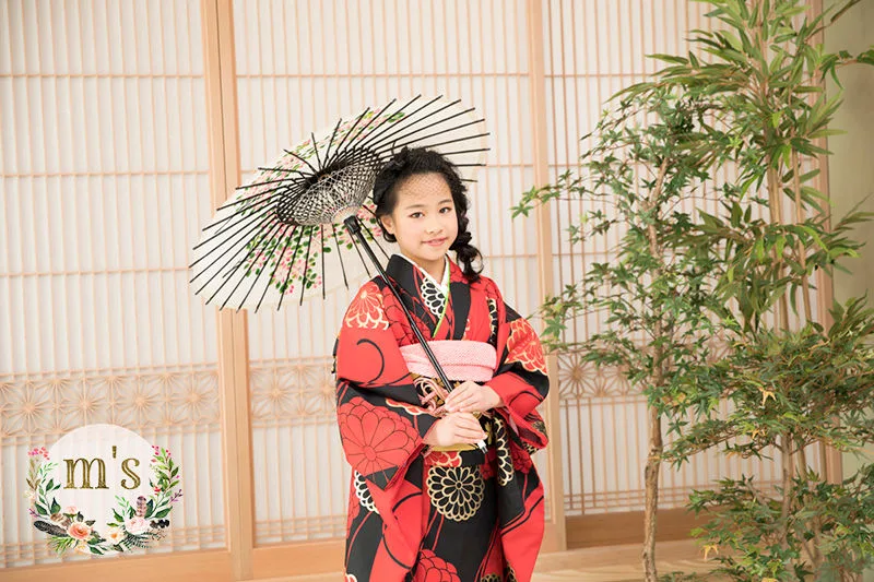ハーフ成人式　スタジオ撮影