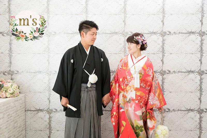 桜の松本城