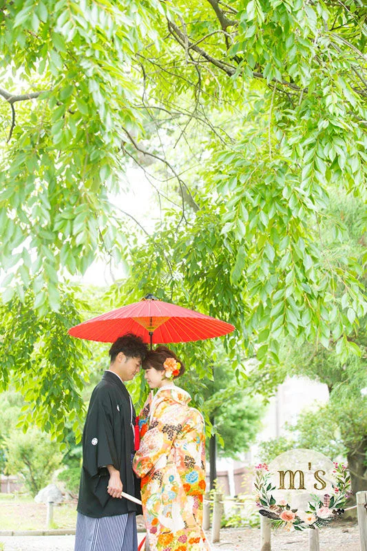 7月中旬、松本城とスタジオでの前撮り