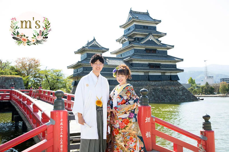 あづみの公園で菜の花撮影