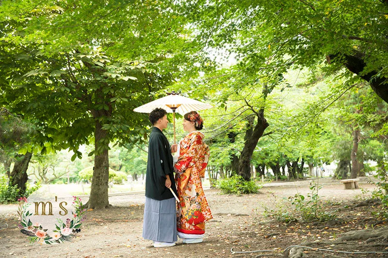 松本城とスタジオでの撮影