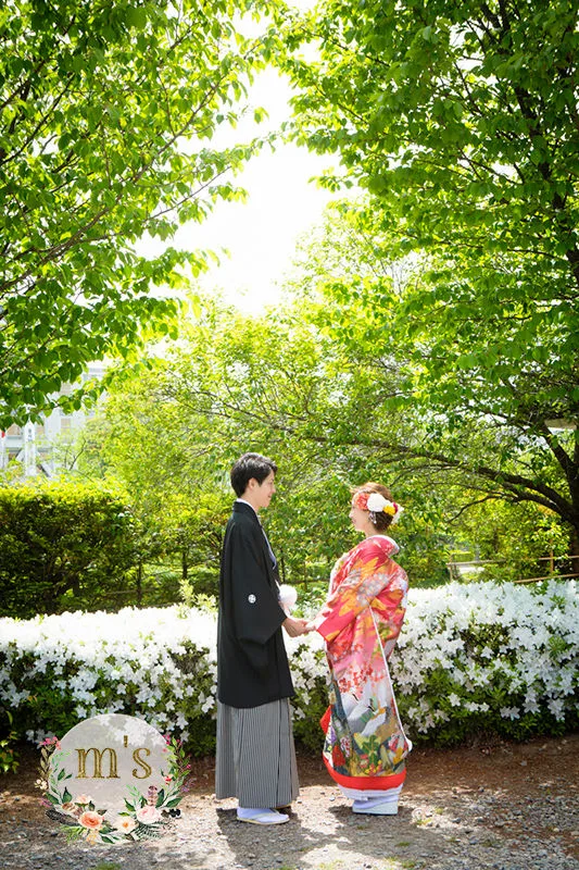 ５月の松本城