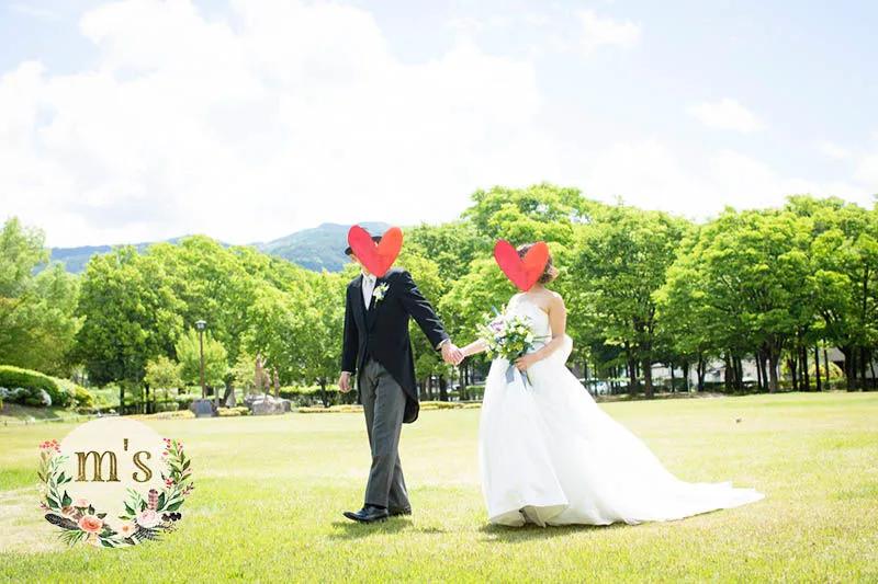 あがたの森での洋装撮影