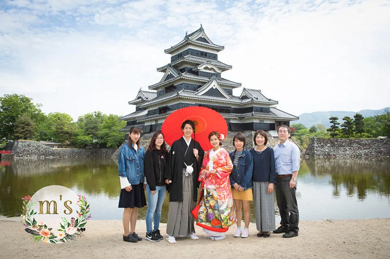 ５月の松本城