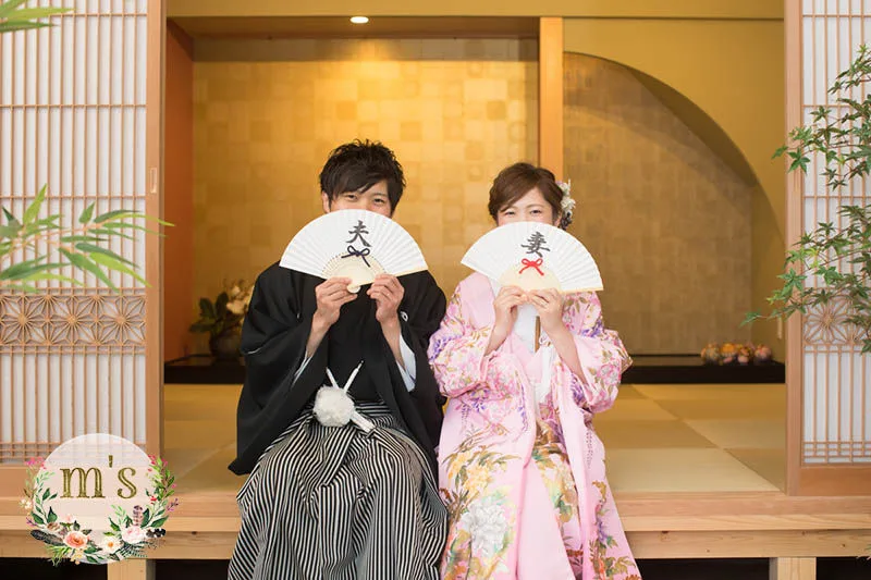 12月、松本城での前撮り