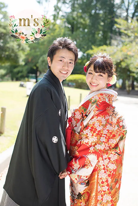 スタジオ＆松本城での撮影