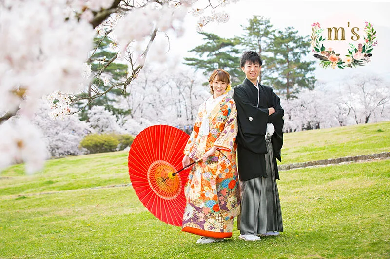 城山公園での前撮り
