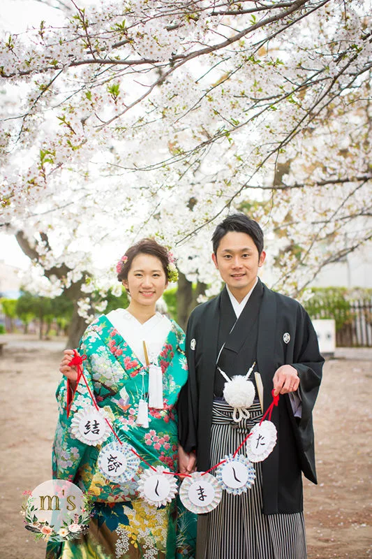 松本城での前撮り