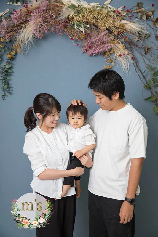 スタジオ撮影　１歳お誕生日