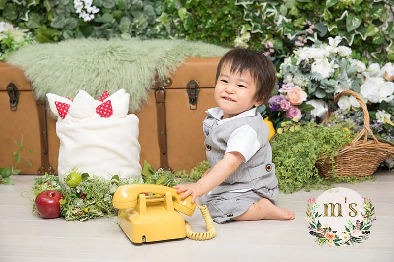 スタジオ撮影　１歳お誕生日