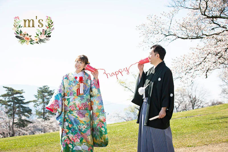 桜の時期の前撮り