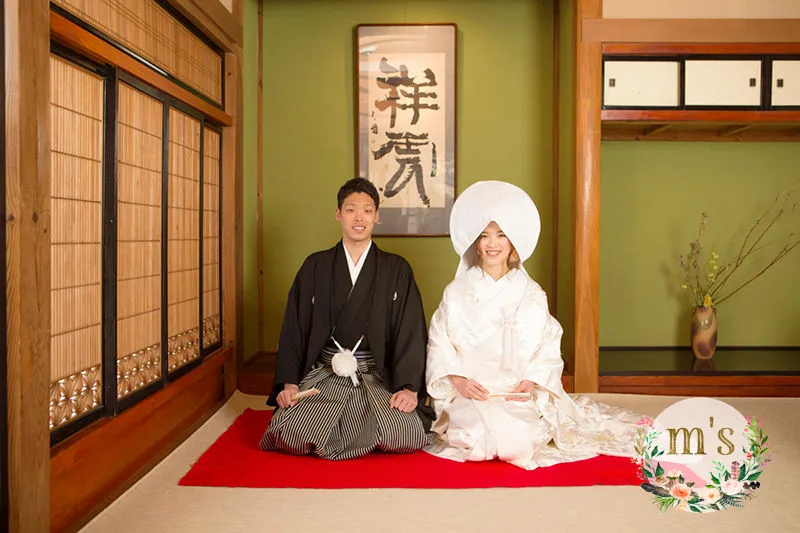 桜と坂本屋さんでの撮影