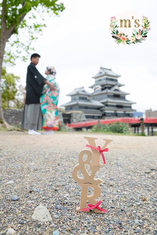 あづみの公園での前撮り