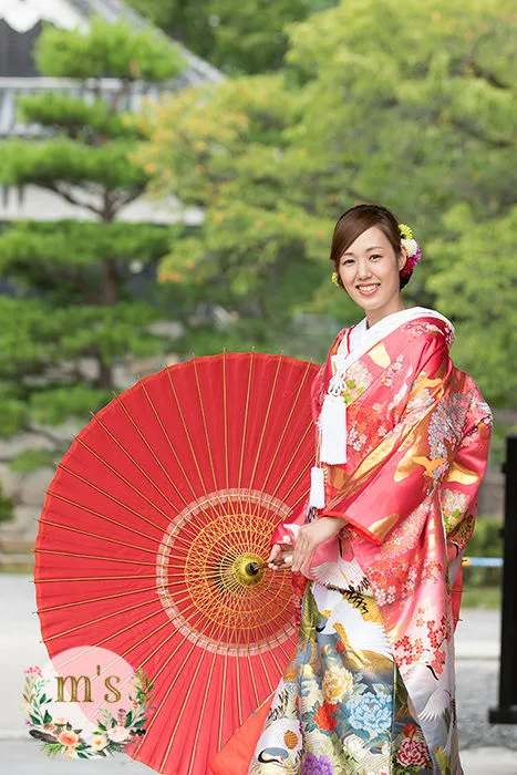 松本城にて前撮り