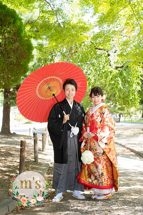 スタジオ＆松本城での撮影