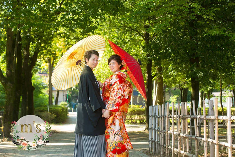 和装ウェディングフォト前撮り