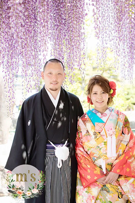 松本城前撮り