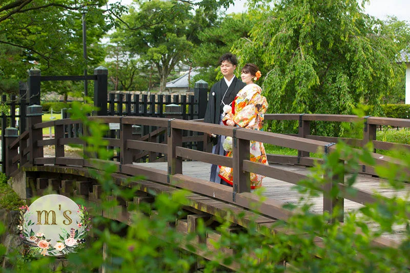 7月中旬、松本城とスタジオでの前撮り