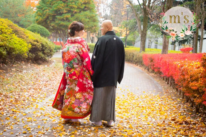紅葉のあがたの森