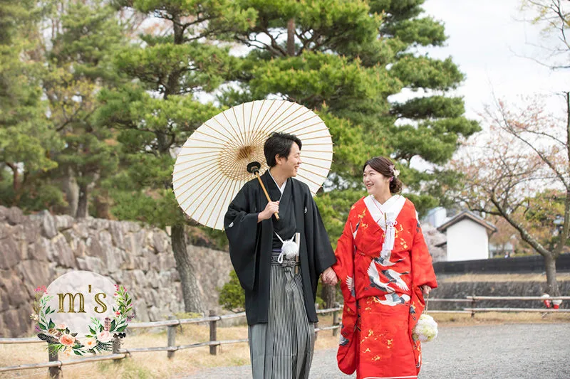 アルプス公園の桜＆松本城