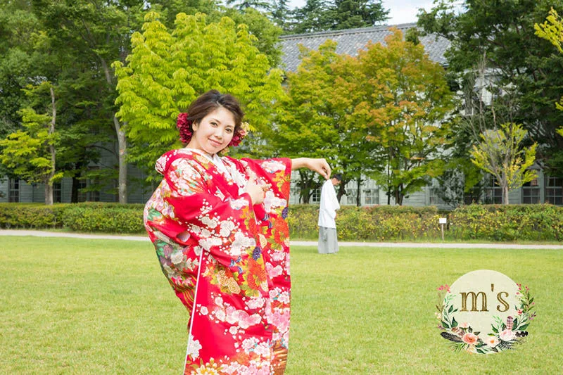 あがたの森とスタジオでの前撮り